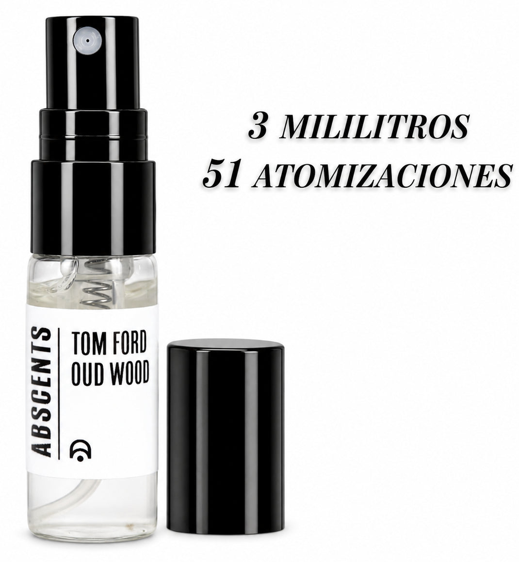 3 mililitros · 51 atomizaciones