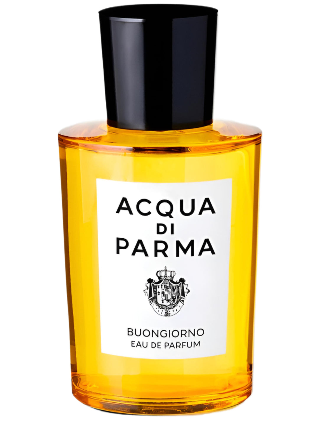 Decant de Acqua di Parma Boungiorno con diseño elegante y detalles en vidrio, ideal para fragancias de lujo.