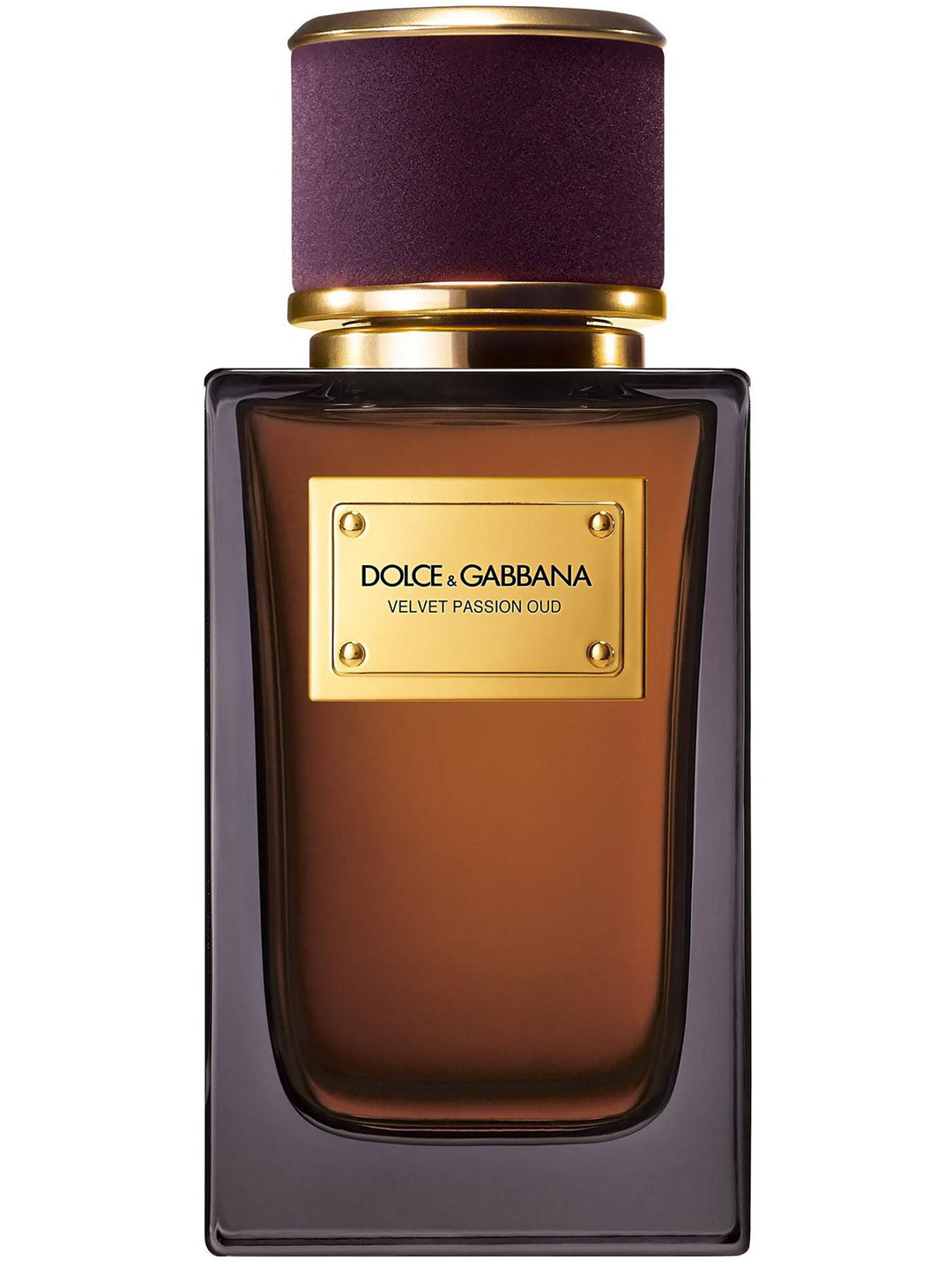 Decant de Velvet Passion Oud de Dolce & Gabbana, frasco de perfume de lujo con diseño elegante y etiqueta visible.