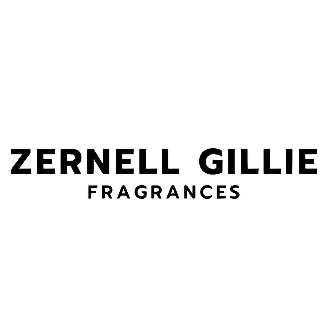 Decant de hip-hop Zernell Gillie con diseño artístico en colores vibrantes.