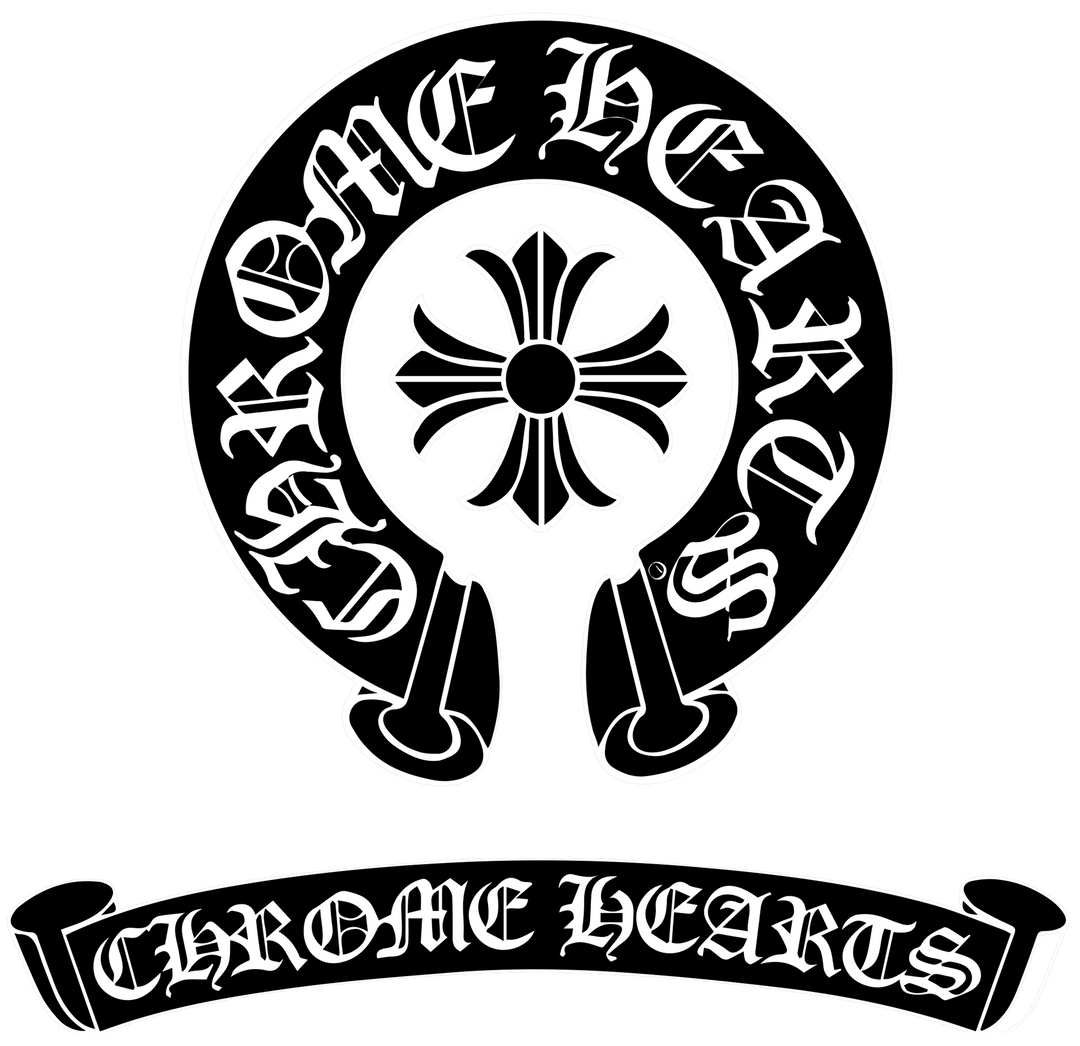Decant de Chrome Hearts con símbolo de la marca en diseño elegante y distintivo, en color plateado brillante.