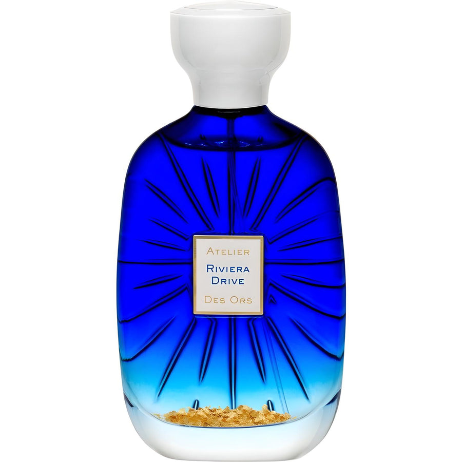 Decantador Riviera Drive de Atelier des Ors con diseño elegante y moderno, ideal para exhibir perfumes de lujo.