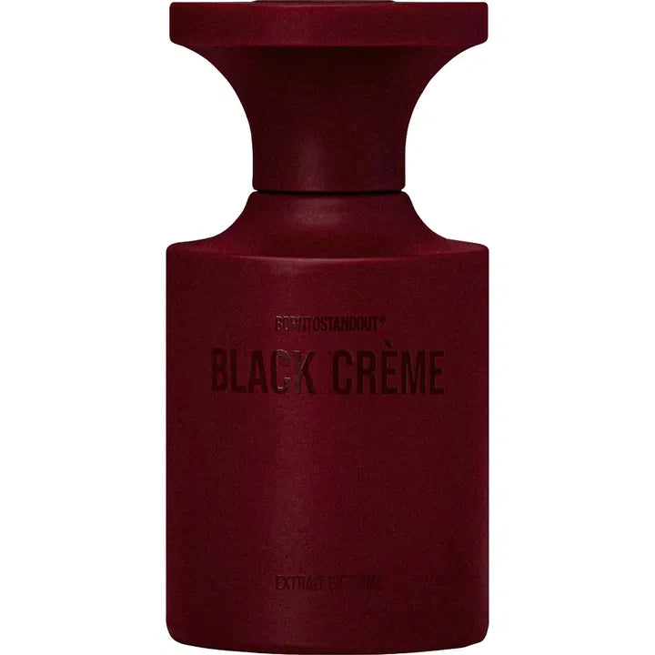 Decant de crema negra BORNTOSTANDOUT® con diseño elegante, ideal para exhibir en display o colección de fragancias